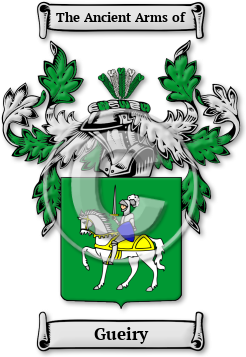 Gueiry Family Crest Download (JPG) Legacy Series - 600 DPI