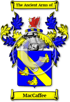 MacCaffee Family Crest Download (jpg) Legacy Series - 150 DPI