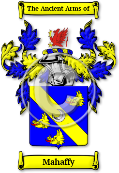 Mahaffy Family Crest Download (jpg) Legacy Series - 150 DPI
