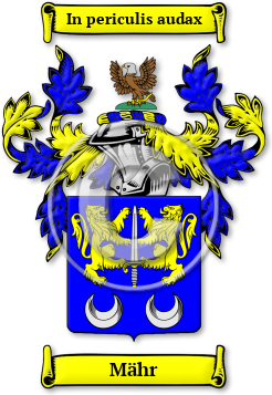 Mähr Family Crest Download (JPG) Legacy Series - 600 DPI