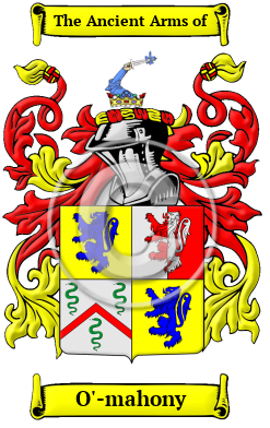 O'-mahony Family Crest Download (JPG) Heritage Series - 300 DPI