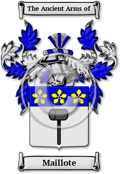 Maillote Family Crest Download (jpg) Legacy Series - 150 DPI