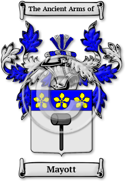 Mayott Family Crest Download (jpg) Legacy Series - 150 DPI