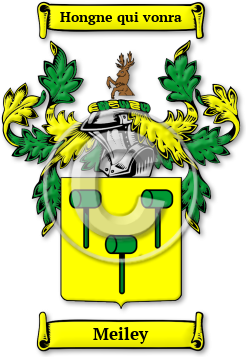 Meiley Family Crest Download (jpg) Legacy Series - 150 DPI