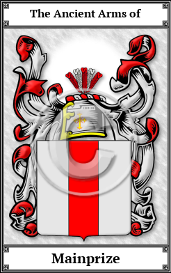 Mainprize Family Crest Download (JPG)  Book Plated - 150 DPI