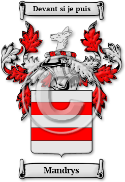 Mandrys Family Crest Download (jpg) Legacy Series - 150 DPI