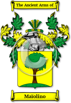 Maïolino Family Crest Download (jpg) Legacy Series - 150 DPI