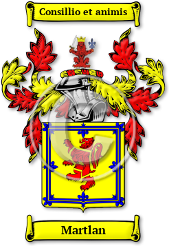 Martlan Family Crest Download (JPG) Legacy Series - 600 DPI