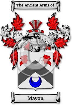 Mayou Family Crest Download (JPG) Legacy Series - 600 DPI
