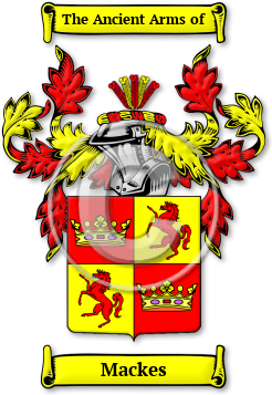 Mackes Family Crest Download (JPG) Legacy Series - 600 DPI