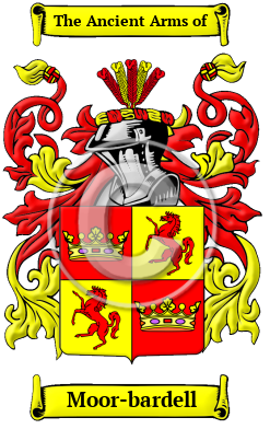 Moor-bardell Family Crest/Coat of Arms