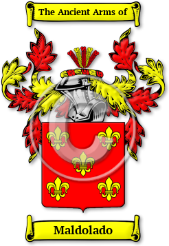 Maldolado Family Crest Download (jpg) Legacy Series - 150 DPI