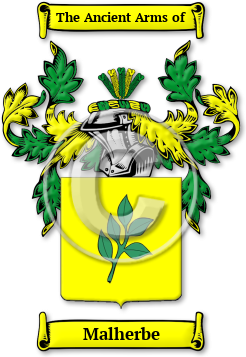Malherbe Family Crest Download (JPG) Legacy Series - 600 DPI