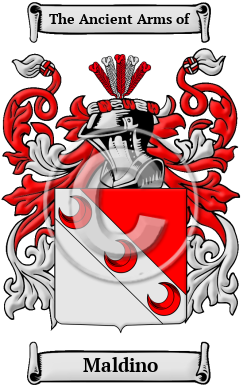 Maldino Family Crest/Coat of Arms