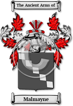 Malmayne Family Crest Download (jpg) Legacy Series - 150 DPI