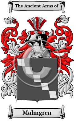 Malmgren Family Crest/Coat of Arms