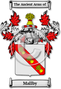 Mallby Family Crest Download (jpg) Legacy Series - 150 DPI