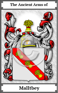 Malltbey Family Crest Download (JPG)  Book Plated - 150 DPI