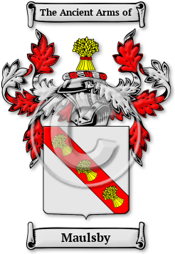 Maulsby Family Crest Download (jpg) Legacy Series - 150 DPI