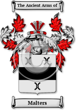 Malters Family Crest Download (jpg) Legacy Series - 150 DPI