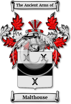 Malthouse Family Crest Download (jpg) Legacy Series - 150 DPI