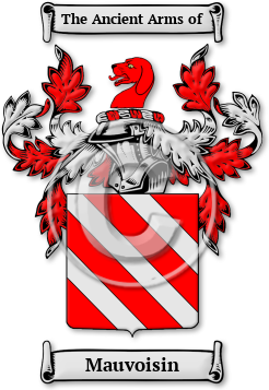 Mauvoisin Family Crest Download (jpg) Legacy Series - 150 DPI
