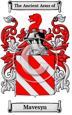 Mavesyn Family Crest Download (JPG) Heritage Series - 600 DPI