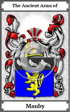 Manby Family Crest Download (JPG)  Book Plated - 150 DPI