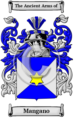Mangano Family Crest Download (JPG) Heritage Series - 300 DPI