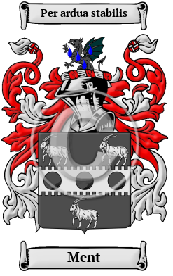 Ment Family Crest Download (JPG) Heritage Series - 600 DPI