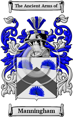 Manningham Family Crest Download (JPG) Heritage Series - 600 DPI