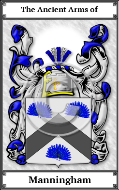 Manningham Family Crest Download (JPG)  Book Plated - 150 DPI