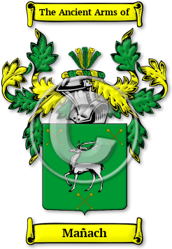 Mañach Family Crest Download (JPG) Legacy Series - 600 DPI