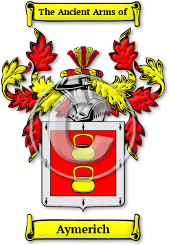 Aymerich Family Crest Download (jpg) Legacy Series - 150 DPI