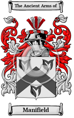 Manifield Family Crest Download (JPG) Heritage Series - 600 DPI