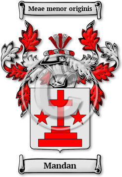 Mandan Family Crest Download (jpg) Legacy Series - 150 DPI