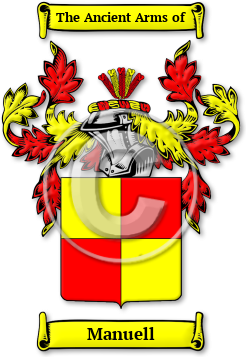 Manuell Family Crest Download (jpg) Legacy Series - 150 DPI
