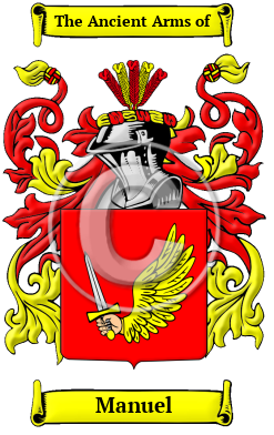 Manuel Family Crest/Coat of Arms