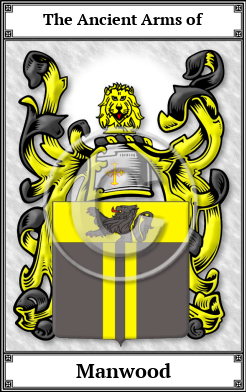 Manwood Family Crest Download (JPG)  Book Plated - 150 DPI