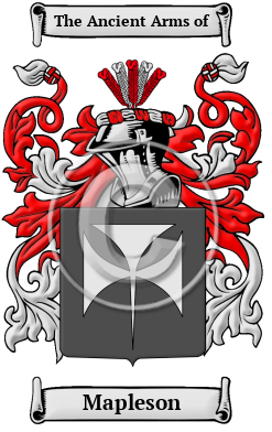 Mapleson Family Crest/Coat of Arms