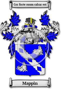 Mappin Family Crest Download (jpg) Legacy Series - 150 DPI