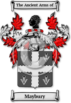 Maybury Family Crest Download (jpg) Legacy Series - 150 DPI
