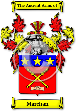 Marchan Family Crest Download (jpg) Legacy Series - 150 DPI