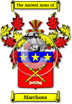 Marchons Family Crest Download (JPG) Legacy Series - 600 DPI