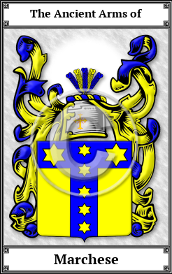 Marchese Family Crest Download (JPG)  Book Plated - 150 DPI