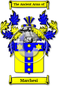 Marchesi Family Crest Download (jpg) Legacy Series - 150 DPI