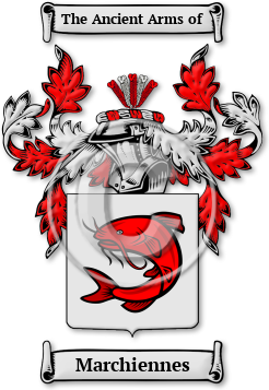 Marchiennes Family Crest Download (jpg) Legacy Series - 150 DPI