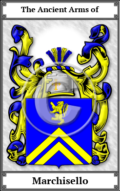 Marchisello Family Crest Download (JPG) Book Plated - 600 DPI
