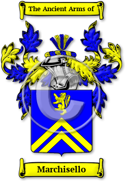 Marchisello Family Crest Download (JPG) Legacy Series - 600 DPI