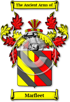 Marfleet Family Crest Download (JPG) Legacy Series - 600 DPI